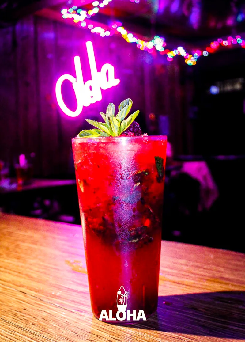 Coctel rojo