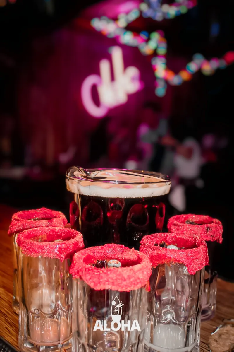 Cubeta de shots en Aloha